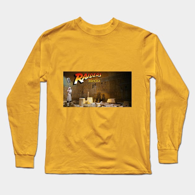 ''Your listening to RaidersMedia!" Long Sleeve T-Shirt by DrJones1935